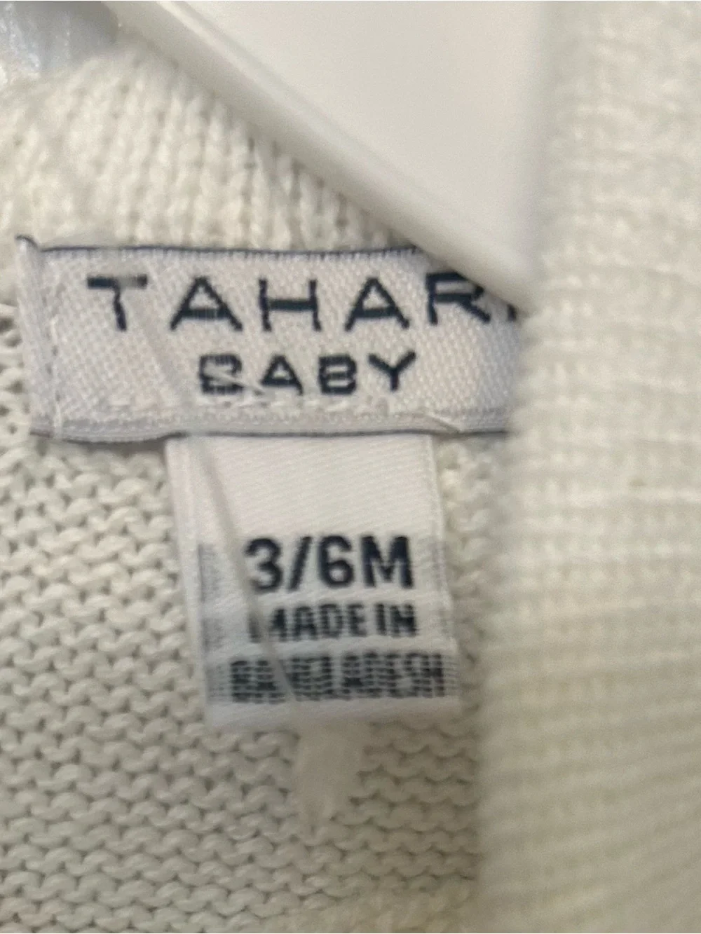 Tahari Cream & Green Dinosaur Knit Romper